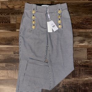 *NWT* 10 Crosby Derek Lam Corrina Houndstooth